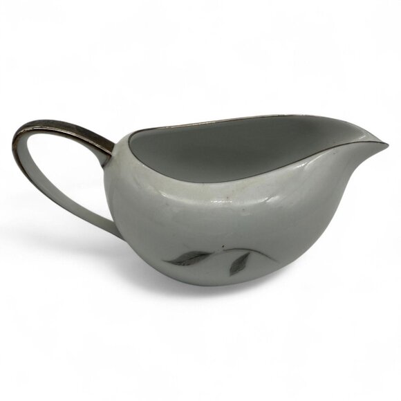 Mikasa Fine China Primrose 8194 Creamer Pitcher With Gold Trim - Picture 5 of 6